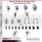 Service Caster 3 Inch 316SS Blue Poly Swivel 1-3/4 Inch Expanding Stem Caster Set Brake SCC SCC-SS316EX20S314-PPUBBLUE-TLB-134-4 - alternate 4